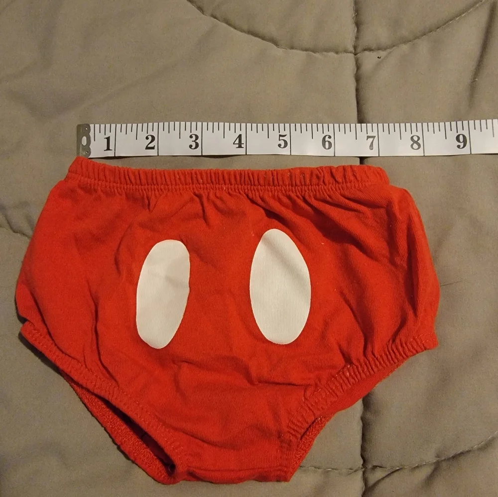Disney Mickey Mouse Diaper Cover - Size 3-6 Months